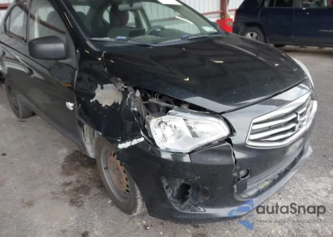 2018 Mitsubishi Mirage G4 Es z USA, uszkodzony, nr VIN ML32F3FJ1JHF03683